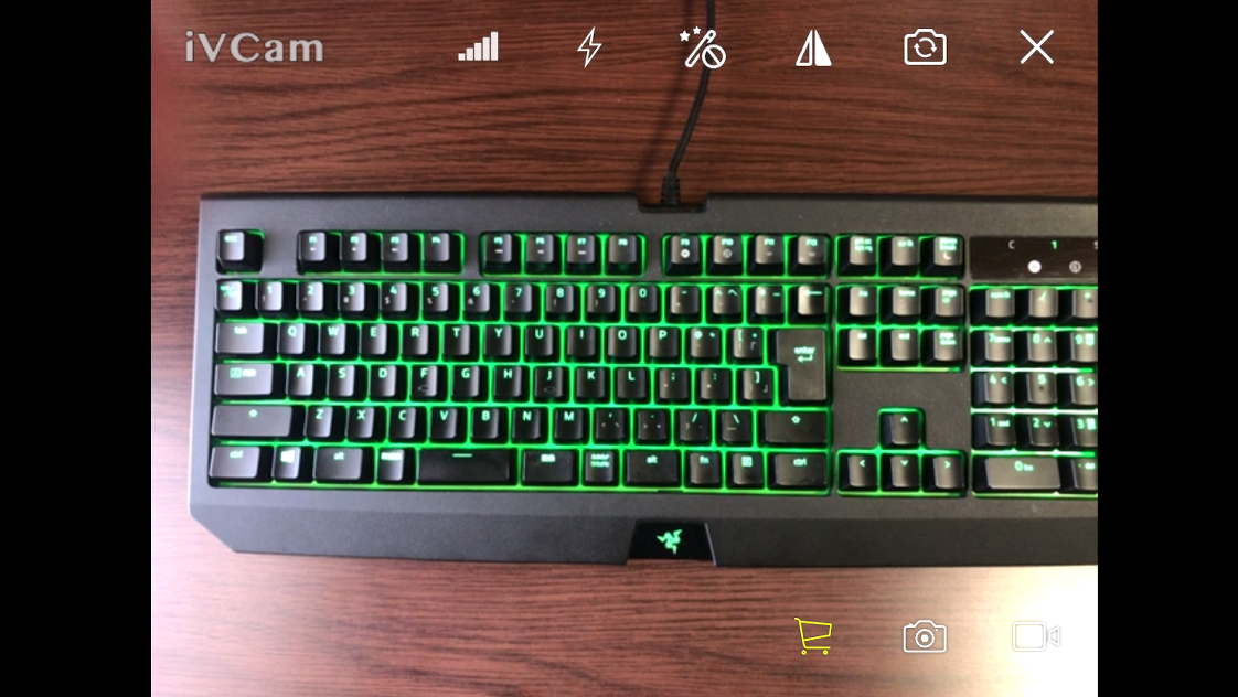 Webカメラとして認識