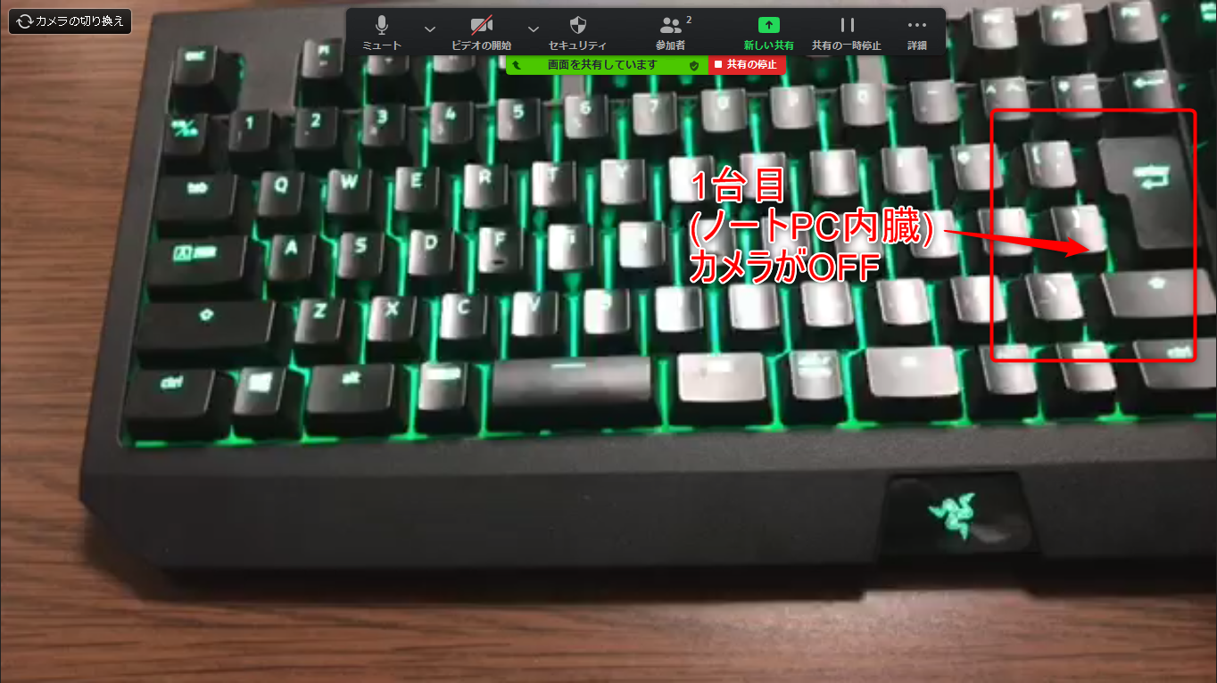 2ホスト使い方
